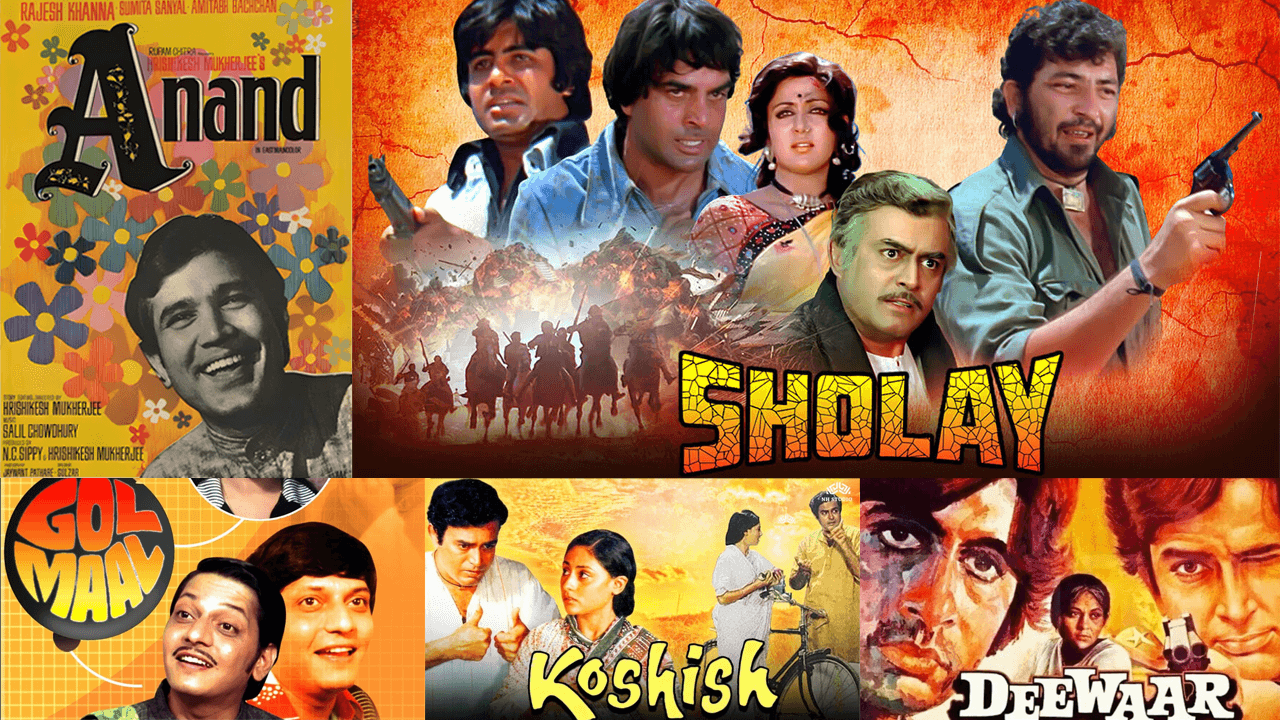 Top 5 must-watch Hindi / Bollywood films of the 1970s